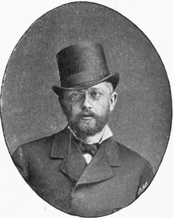 1877年のチャイコフスキーの肖像写真
